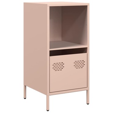 vidaXL Ντουλάπι Ροζ 35x39x73,5cm από Χάλυβα Ψυχρής Έλασης 1 τεμ.