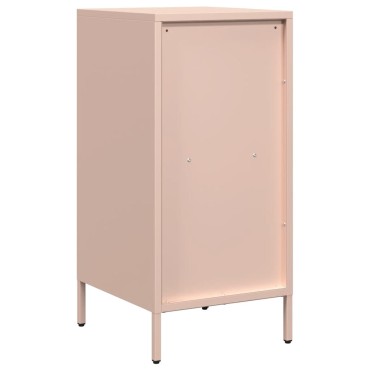 vidaXL Ντουλάπι Ροζ 35x39x73,5cm από Χάλυβα Ψυχρής Έλασης 1 τεμ.