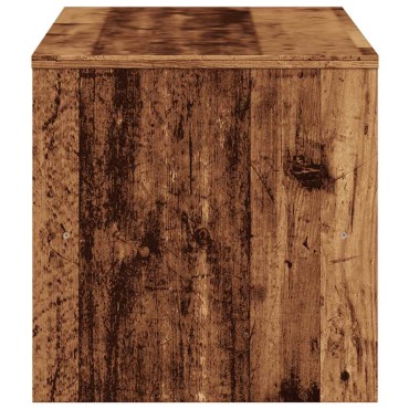 vidaXL Έπιπλο Τηλεόρασης Παλιό Ξύλο 100x40x40cm από Μοριοσανίδα