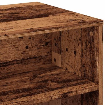 vidaXL Έπιπλο Τηλεόρασης Παλιό Ξύλο 100x40x40cm από Μοριοσανίδα