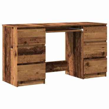 vidaXL Γραφείο Παλιό Ξύλο 140x50x77cm από Μοριοσανίδα 1 τεμ.