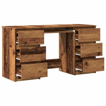 vidaXL Γραφείο Παλιό Ξύλο 140x50x77cm από Μοριοσανίδα 1 τεμ.