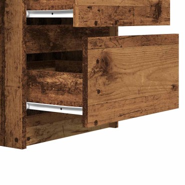 vidaXL Γραφείο Παλιό Ξύλο 140x50x77cm από Μοριοσανίδα 1 τεμ.