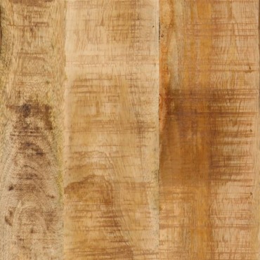 vidaXL Γραφείο 165x110x77cm Μασίφ Ξύλο Μάνγκο και Σίδερο 1 τεμ.