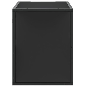 vidaXL Έπιπλο Τηλεόρασης Μαύρο 80x31x39,5cm Επεξεργ. Ξύλο / Μέταλλο
