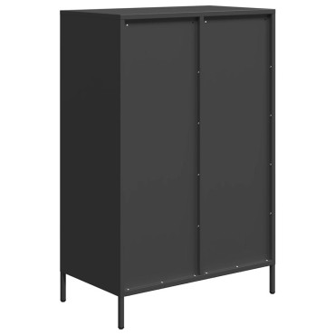 vidaXL Ντουλάπι Μαύρο 68x39x101,5cm από Χάλυβα 1 τεμ.