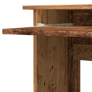vidaXL Γραφείο Γωνιακό Παλιό Ξύλο 120x140x75cm Επεξεργασμένο Ξύλο 1 τεμ.