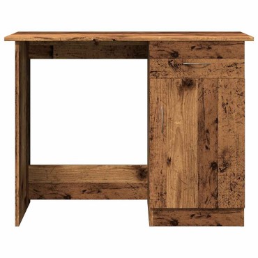 vidaXL Γραφείο Όψη Παλαιού Ξύλου 100x50x76cm από Επεξεργασμένο Ξύλο 1 τεμ.