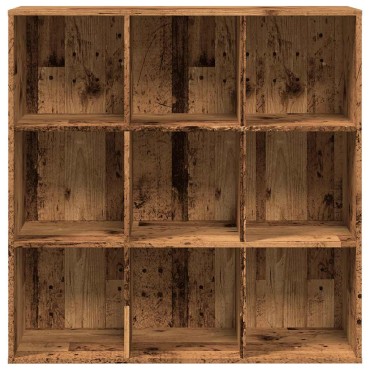vidaXL Βιβλιοθήκη Παλιό Ξύλο 98x29x97,5cm 1 τεμ.