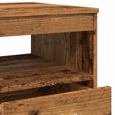 vidaXL Συρταριέρα Παλιό Ξύλο 40x50x76cm από Επεξεργασμένο Ξύλο 1 τεμ.