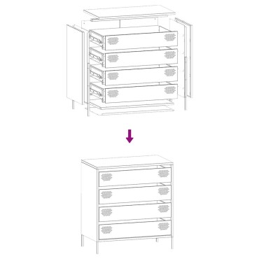 vidaXL Ντουλάπι Λευκό 68x39x73,5cm από Χάλυβα Ψυχρής Έλασης 1 τεμ.