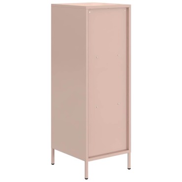 vidaXL Ντουλάπι Ροζ 35x39x103,5cm από Χάλυβα 1 τεμ.