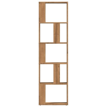 vidaXL Βιβλιοθήκη Artisan Δρυς 45x24x159cm Επεξεργασμένο Ξύλο 1 τεμ.