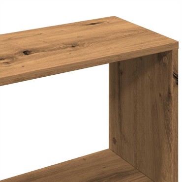 vidaXL Βιβλιοθήκη Artisan Δρυς 45x24x159cm Επεξεργασμένο Ξύλο 1 τεμ.