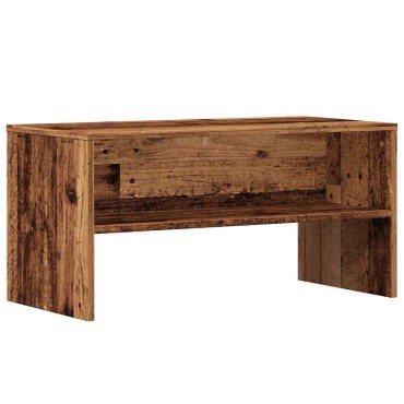 vidaXL Έπιπλο Τηλεόρασης Παλιό Ξύλο 80x40x40cm από Μοριοσανίδα