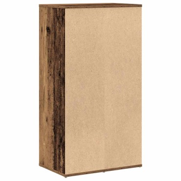 vidaXL Παπουτσοθήκη Παλιό Ξύλο Δρυς 54x34x100,5cm Επεξεργασμένο Ξύλο