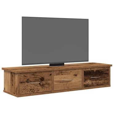 vidaXL Ντουλάπι Τοίχου Όψη Παλαιού Ξύλου 88x26x18,5 εκ 1 τεμ.