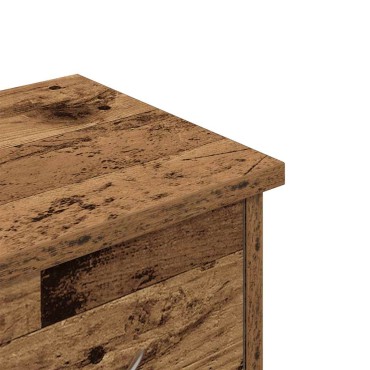 vidaXL Ντουλάπι Τοίχου Όψη Παλαιού Ξύλου 88x26x18,5 εκ 1 τεμ.
