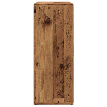 vidaXL Μπουφές Όψη Παλαιού Ξύλου 91x29,5x75cm Επεξεργασμένο Ξύλο 1 τεμ.