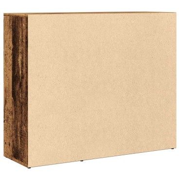 vidaXL Μπουφές Όψη Παλαιού Ξύλου 91x29,5x75cm Επεξεργασμένο Ξύλο 1 τεμ.