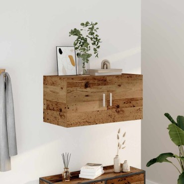 vidaXL Ντουλάπι τοίχου Παλαιό Ξύλο 80x39x40cm Επεξεργασμένο ξύλο 1 τεμ.