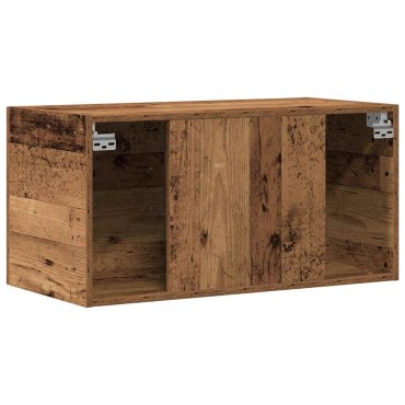vidaXL Ντουλάπι τοίχου Παλαιό Ξύλο 80x39x40cm Επεξεργασμένο ξύλο 1 τεμ.