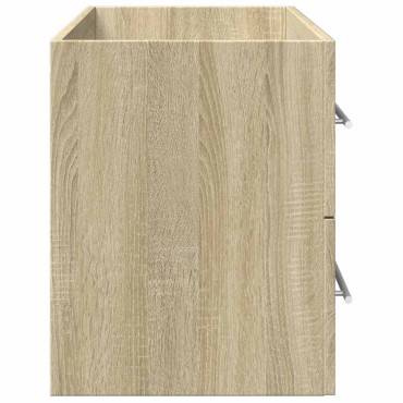 vidaXL Ντουλάπι Νιπτήρα Sonoma Δρυς 100x38,5x48cm Επεξ. Ξύλο 1 τεμ.