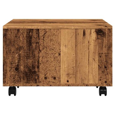 vidaXL Τραπεζάκι Σαλονιού Παλιό Ξύλο 60x60x38cm από Μοριοσανίδα 1 τεμ.