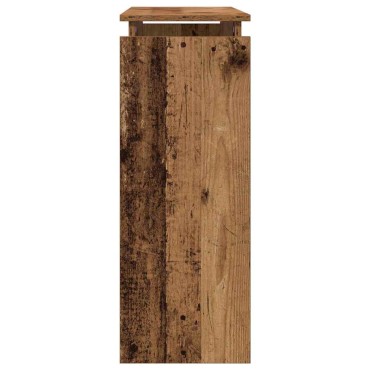 vidaXL Τραπεζάκι Κονσόλα Παλιό Ξύλο 80x30x80cm από Μοριοσανίδα 1 τεμ.