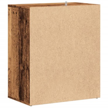 vidaXL Παπουτσοθήκη Παλιό Ξύλο 60x35x70cm από Μοριοσανίδα