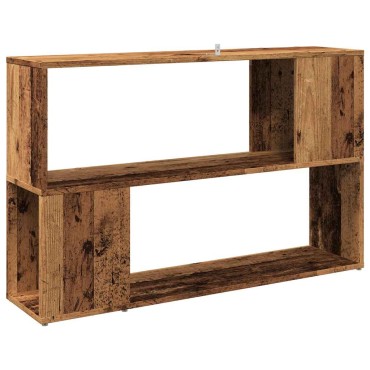 vidaXL Βιβλιοθήκη Παλιό Ξύλο 100x24x63cm από Μοριοσανίδα 1 τεμ.