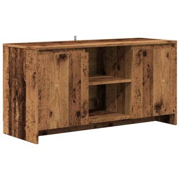 vidaXL Έπιπλο Τηλεόρασης Παλιό Ξύλο 102x37,5x52,5cm Επεξεργ. Ξύλο