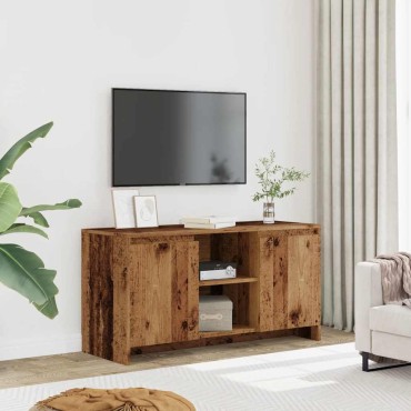 vidaXL Έπιπλο Τηλεόρασης Παλιό Ξύλο 102x37,5x52,5cm Επεξεργ. Ξύλο
