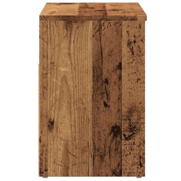 vidaXL Παπουτσοθήκη Παλιό Ξύλο 60x30x45cm από Μοριοσανίδα