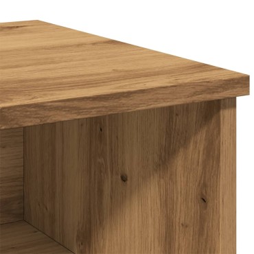 vidaXL Κομοδίνο Αρτισιανή Δρυς 40x36x65cm από Επεξεργασμένο Ξύλο 1 τεμ.