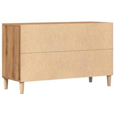 vidaXL Σκευοθήκη Δρυς τεχνίτης 100x36x60cm Κατασκευασμένο ξύλο 1 τεμ.