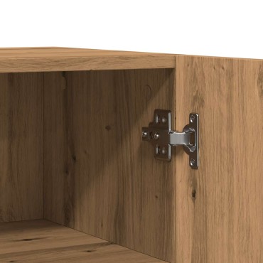 vidaXL Σκευοθήκη Δρυς τεχνίτης 100x36x60cm Κατασκευασμένο ξύλο 1 τεμ.