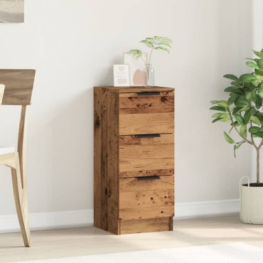 vidaXL Ντουλάπι Παλιό Ξύλο 30x30x70cm από Επεξεργασμένο Ξύλο 1 τεμ.
