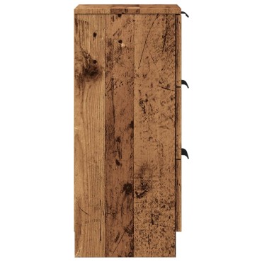 vidaXL Ντουλάπι Παλιό Ξύλο 30x30x70cm από Επεξεργασμένο Ξύλο 1 τεμ.