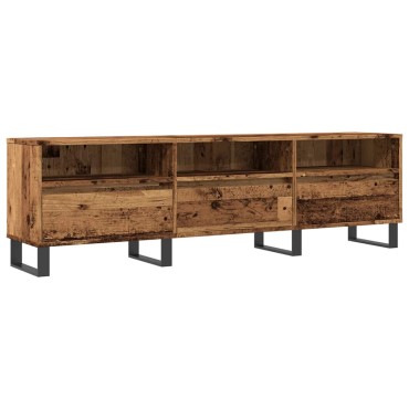 vidaXL Έπιπλο Τηλεόρασης Παλιό Ξύλο 150x30x44,5cm Επεξεργασμένο Ξύλο