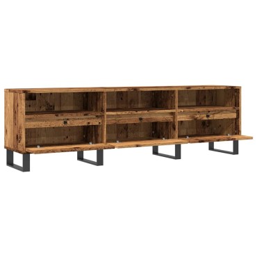 vidaXL Έπιπλο Τηλεόρασης Παλιό Ξύλο 150x30x44,5cm Επεξεργασμένο Ξύλο