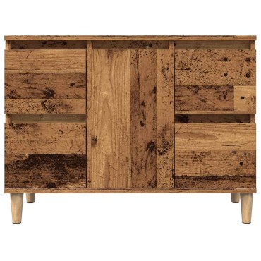 vidaXL Ντουλάπι νιπτήρα Παλιό ξύλο 80x33x60cm Κατασκευασμένο ξύλο 1 τεμ.