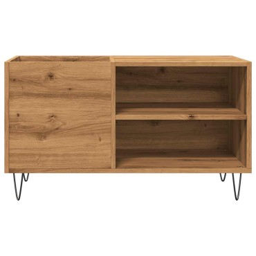 vidaXL Δισκοθήκη Δρυς τεχνίτης 84,5x38x48cm από Επεξεργασμένο Ξύλο