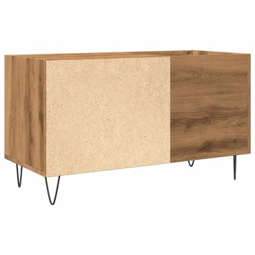 vidaXL Δισκοθήκη Δρυς τεχνίτης 84,5x38x48cm από Επεξεργασμένο Ξύλο