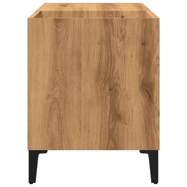 ντουλάπι δίσκων vidaXL Δρυς τεχνίτης 84,5x38x48cm Κατασκευασμένο ξύλο 1 τεμ.