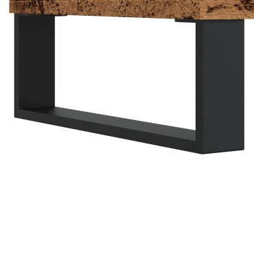 ντουλάπι τηλεόρασης vidaXL Παλιό ξύλο 100x35x55cm Κατασκευασμένο ξύλο
