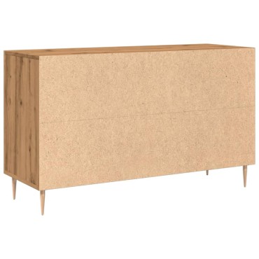 vidaXL Σκευοθήκη Δρυς τεχνίτης 100x36x60cm Κατασκευασμένο ξύλο 1 τεμ.