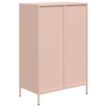 vidaXL Ντουλάπα Ροζ 68x39x103,5cm από Χάλυβα 1 τεμ.