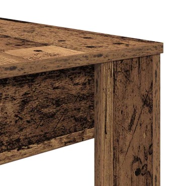vidaXL Τραπεζαρία Παλιό Ξύλο 120x60x76cm από Μοριοσανίδα 1 τεμ.