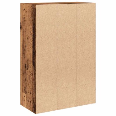 vidaXL Βιβλιοθήκη Παλαιό ξύλο 60,5x30x90cm Ξύλινη κατασκευή 1 τεμ.